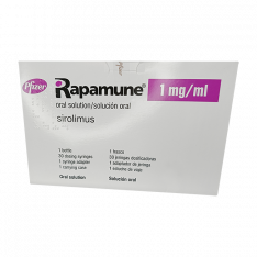 Рапамун (Сиролимус) раствор для приема внутрь 1мг/мл 60мл