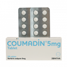 Кумадин (аналог Варфарекс) таблетки 5мг №28